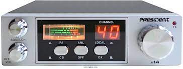 President AR7 AM 40 Channel CB Radio.